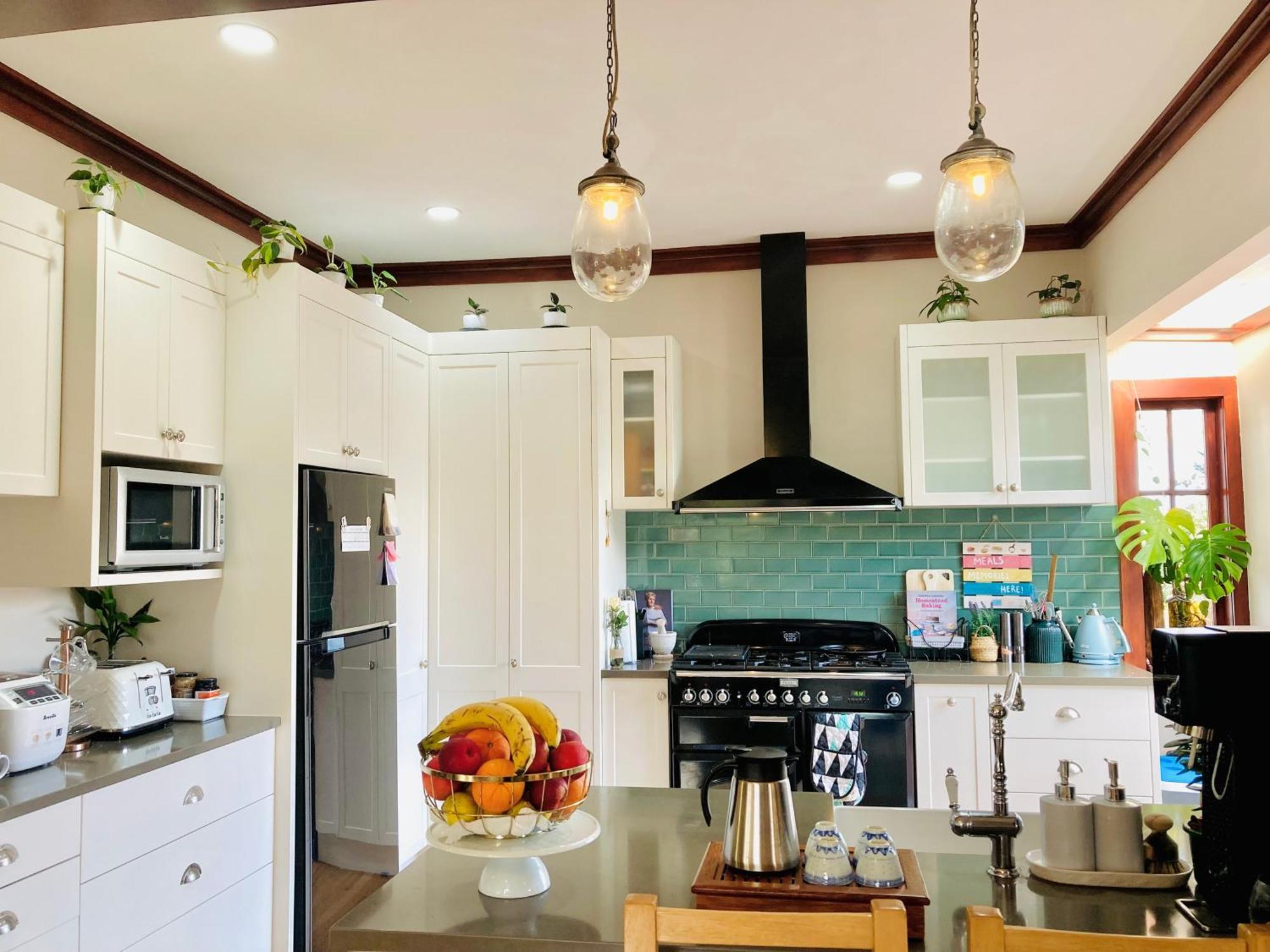 Spacious And Sunny Master Bedroom With Shared Bathrooms