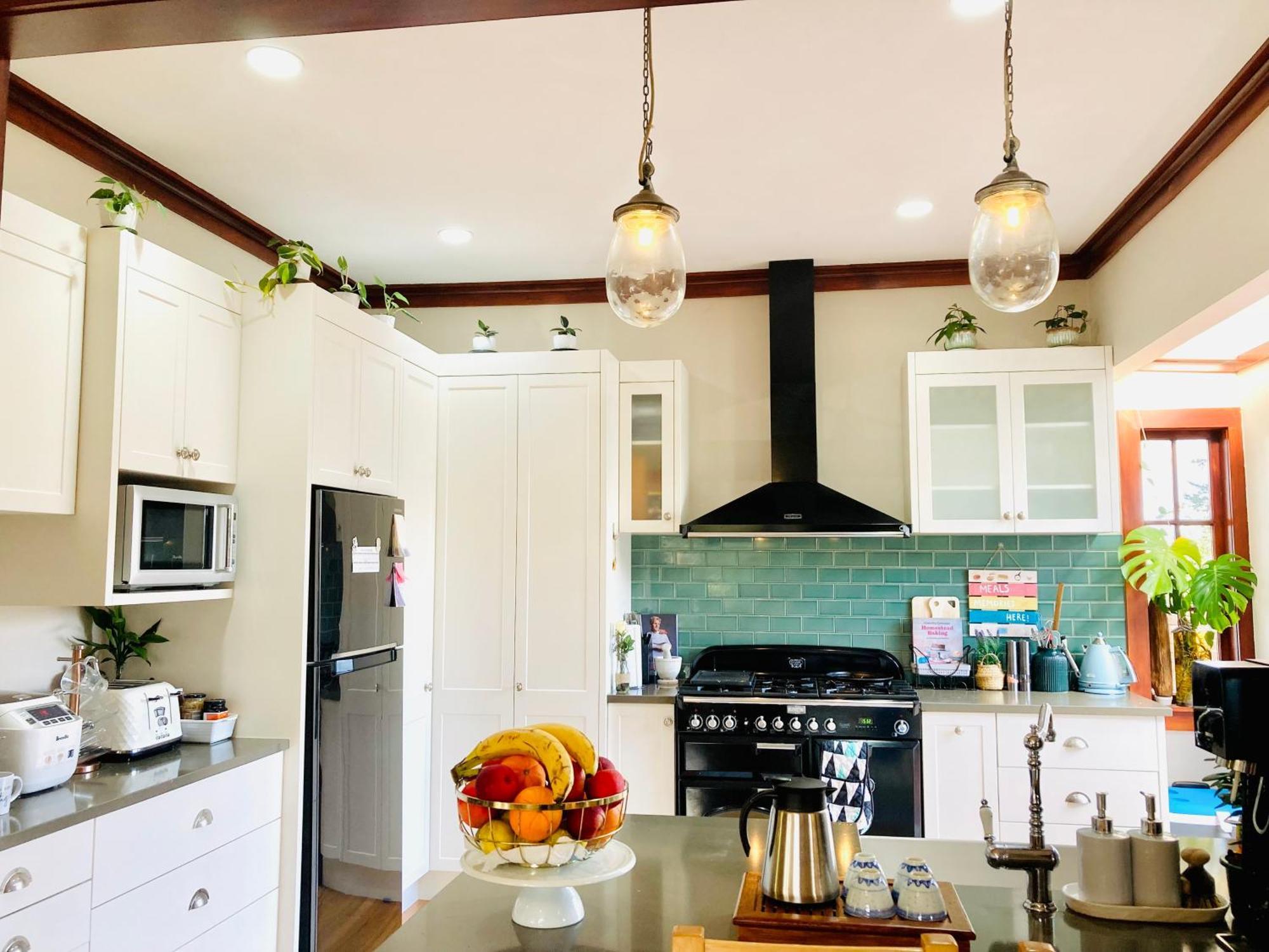 Spacious And Sunny Master Bedroom With Shared Bathrooms